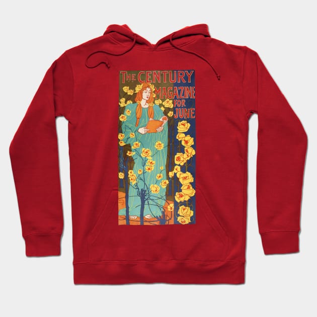 Century Magazine Cover Hoodie by UndiscoveredWonders